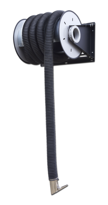 Exhaust Hose Reel